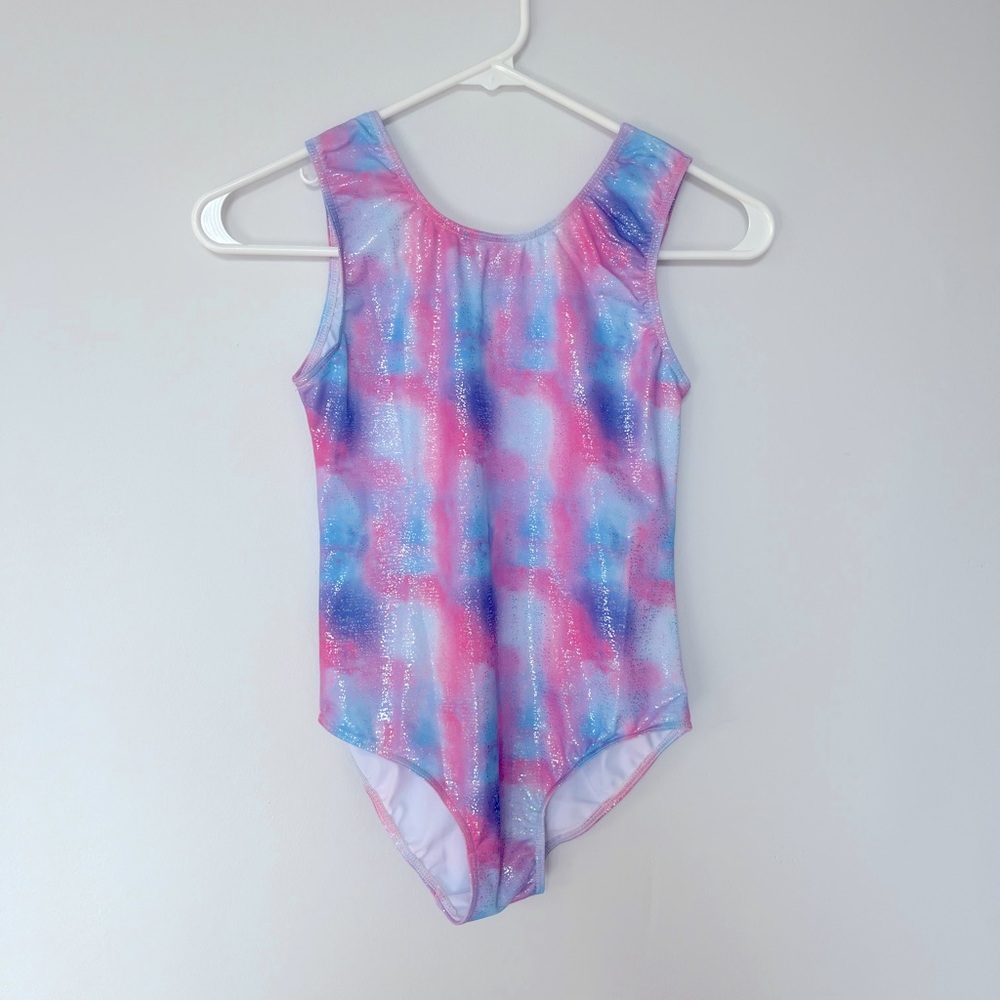 NWOT Girls gymnastics leotard never worn size large